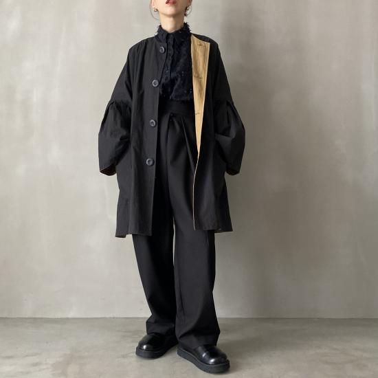 専用！HOWDY. reversible bell sleeve coat howdy. reversible bell sleeve coat