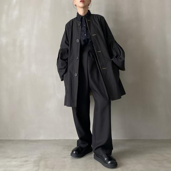 reversible bell sleeve coat - HOWDY.