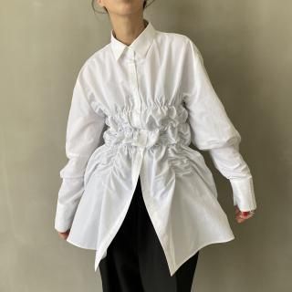 <img class='new_mark_img1' src='https://img.shop-pro.jp/img/new/icons56.gif' style='border:none;display:inline;margin:0px;padding:0px;width:auto;' />shirring design shirt(white)