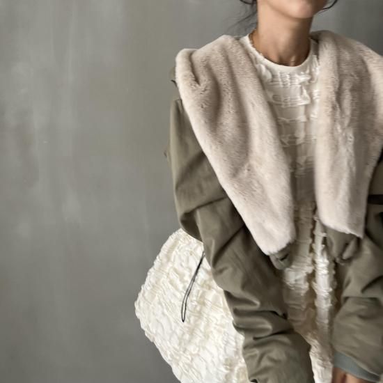 ecofur hood short outer - HOWDY.