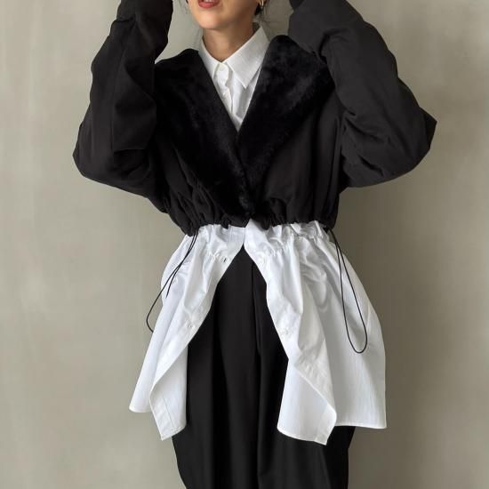 ecofur hood short outer - HOWDY.