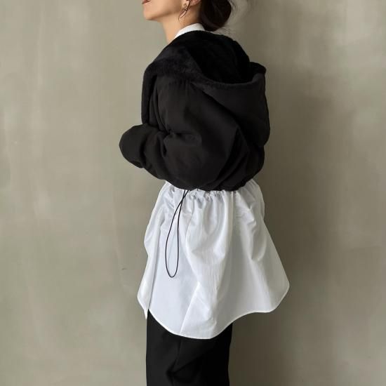 ecofur hood short outer - HOWDY.