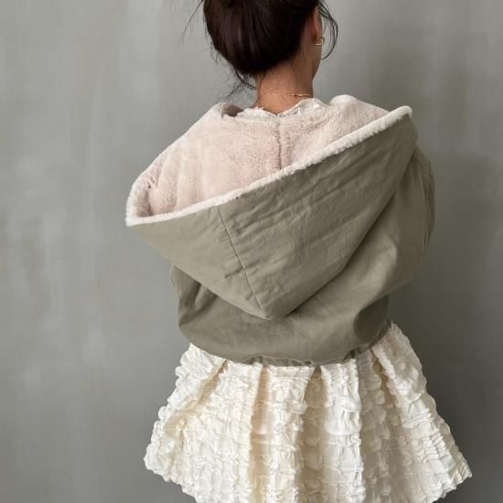 ecofur hood short outer - HOWDY.