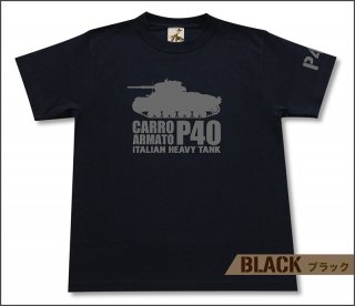 P40 重戦車 Tシャツ