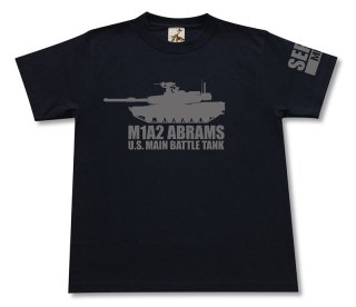 M1A2 エイブラムス 戦車 Tシャツ