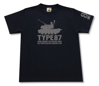 陸上自衛隊 87式自走高射機関砲 Tシャツ