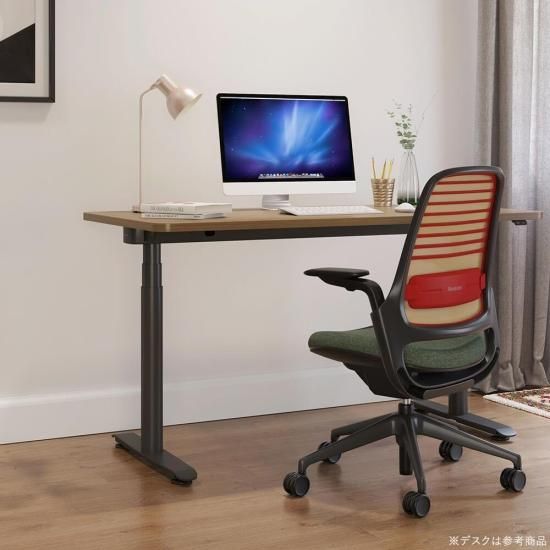 Steelcase × Garage Series1 チェア アクセントレッド (スチール Steelcase × Garage Series1 チェア アクセントレッド (スチール