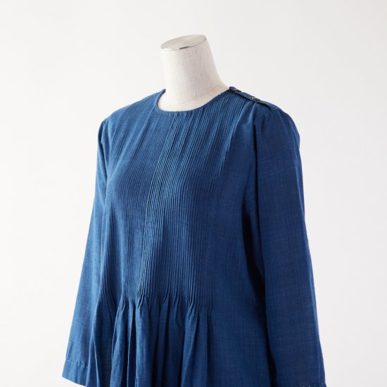 るめブルー nest Robe - 定価4万 CALICO maku textiles インディゴ染 ...
