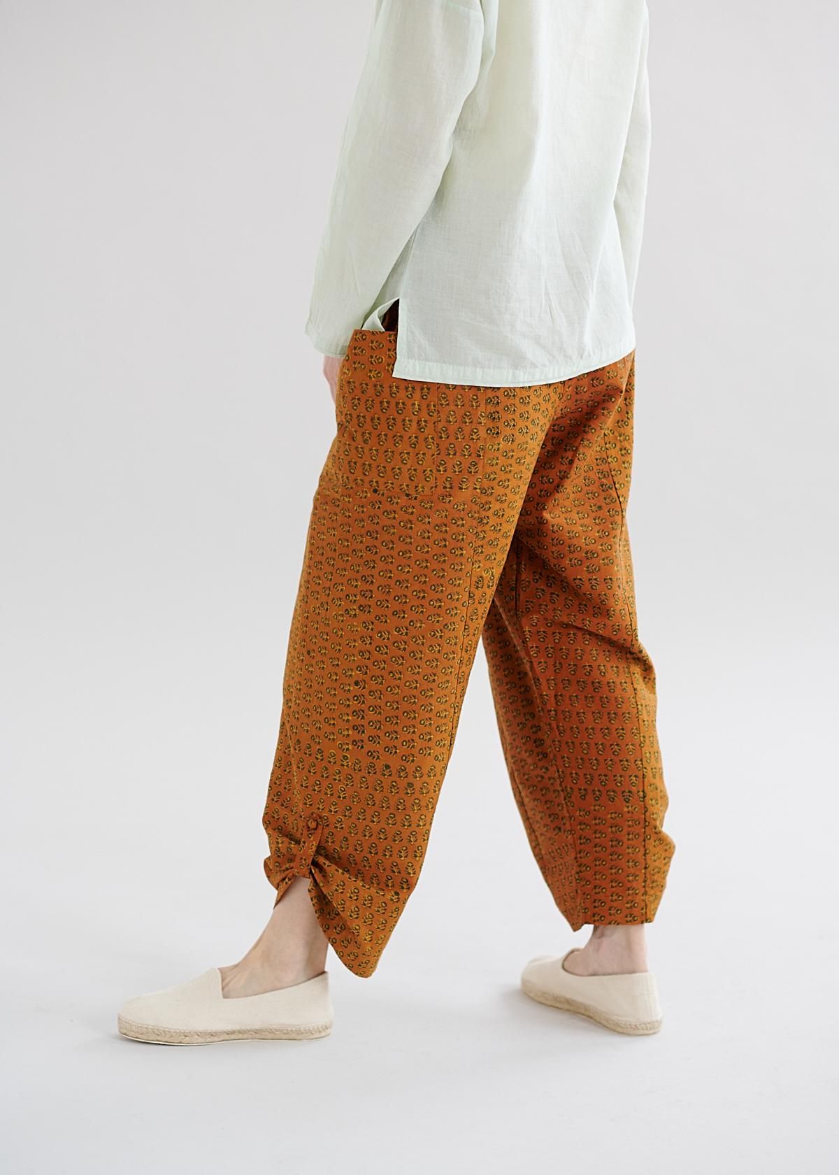 パンツ - CALICO キヤリコ:インド手仕事布の世界 パンツ - CALICO キヤリコ:インド手仕事布の世界