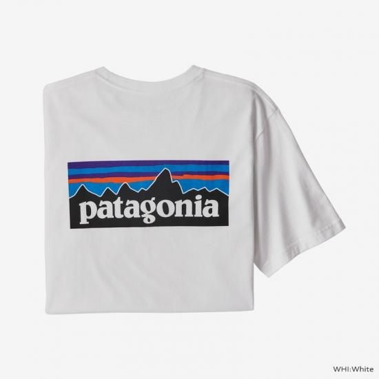 豪華で新しい パタゴニア メンズ・P-6ロゴ・ポケット・レスポンシビリティー 長袖Tシャツ