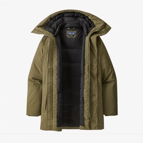 パタゴニア 20AW Frozen Range Parka ダウンジャケット ゴアテックス S カーキ 27975FA20 メンズ