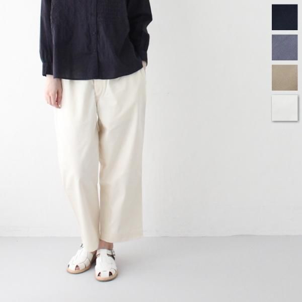GNMDS2502NLT(パンツ) LINEN TWILL 2TUCK WIDE EASY PANTS│