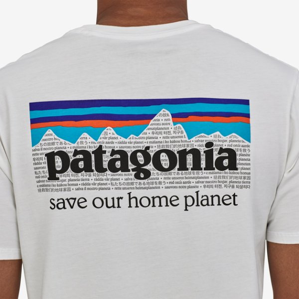 patagonia Tシャツ P-6 MISSION ホワイト XXLトップス