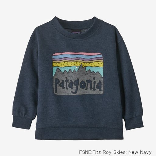 パタゴニア ベビー・ライトウェイト・クルー・スウェットシャツ (60975) Baby LW Crew Sweatshirt  Patagonia(キッズ) *送料無料*
