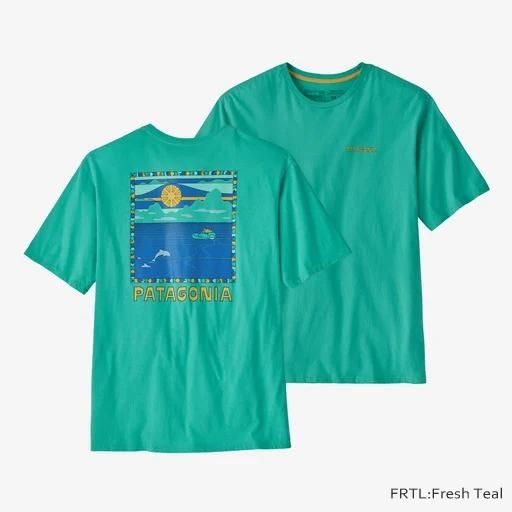 パタゴニア メンズ・サミット・スウェル・オーガニック・Tシャツ パタゴニア メンズ・サミット・スウェル・オーガニック・Tシャツ