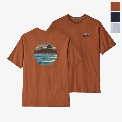 パタゴニア メンズ・サミット・スウェル・オーガニック・Tシャツ パタゴニア メンズ・サミット・スウェル・オーガニック・Tシャツ