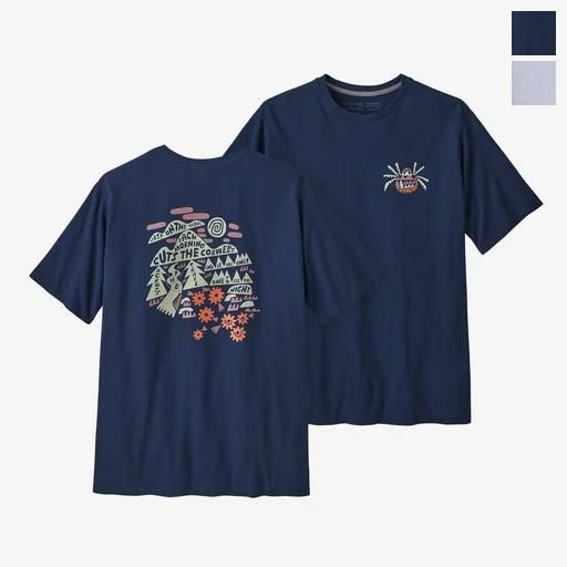パタゴニア メンズ・サミット・スウェル・オーガニック・Tシャツ パタゴニア メンズ・サミット・スウェル・オーガニック・Tシャツ