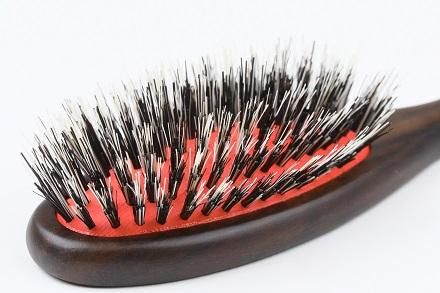 ゴマ豚毛クッションブラシ（柔らかい毛をお好みの方） - 愛葵aoi