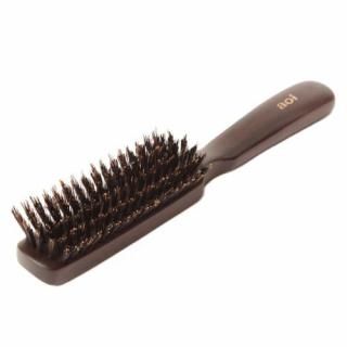 黒豚毛ヘアブラシ(頭皮に優しい刺激をお好みの方） - 愛葵aoi