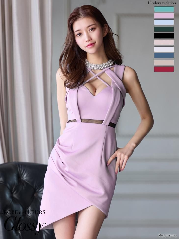 【2/28新作関コレ着用】サイト在庫なし DEA.by ROBEdeFLEURS 2way off-shoulder dress【pink】 – BUNNY APARTMENT
