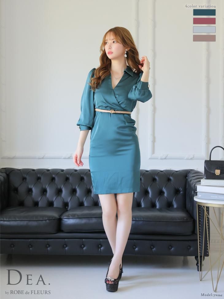 ドレス DEA.ROBE de FLEURS Mサイズ ROBE de FLEURS de2763