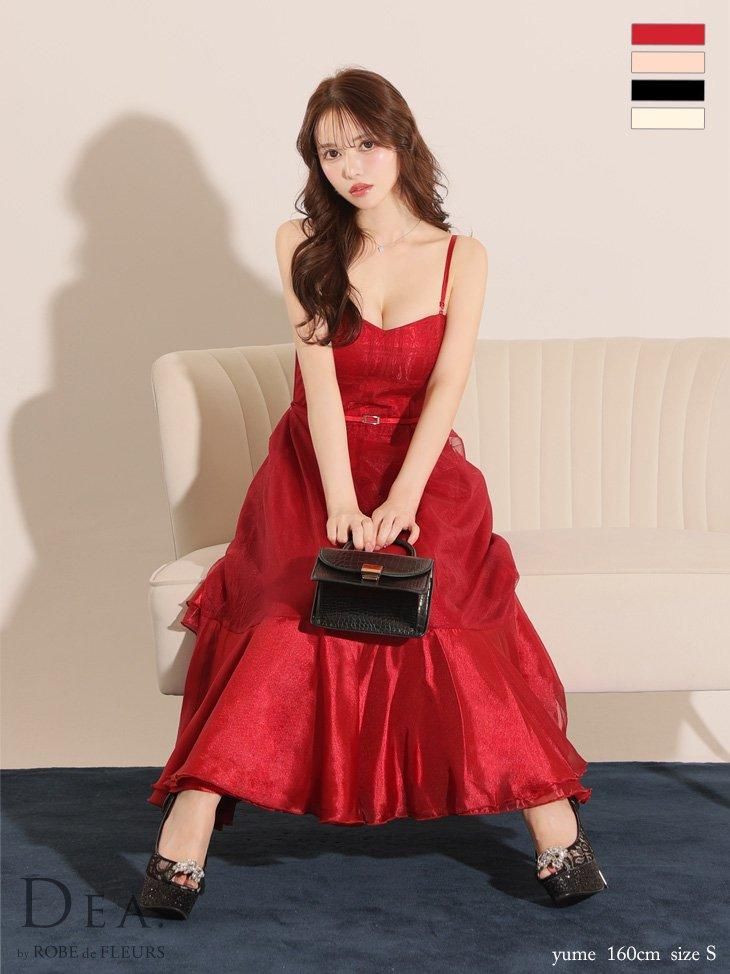 Robe de Fleurs ブラック ストラップドレス Sサイズ