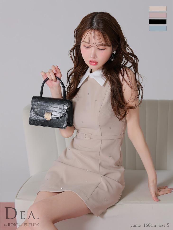 DEA. by ROBE de FLEURS ミニワンピース ROBE de FLEURS de3384