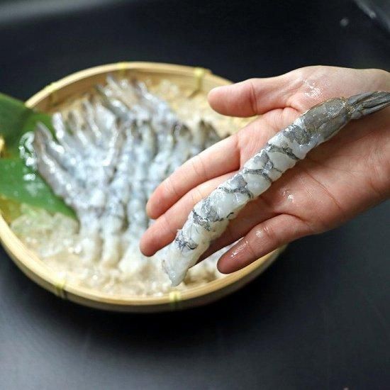 伸ばし海老 16/20 サイズ 20尾（380g）約15-16cm (518
