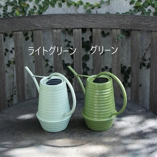 Green indoor watering can