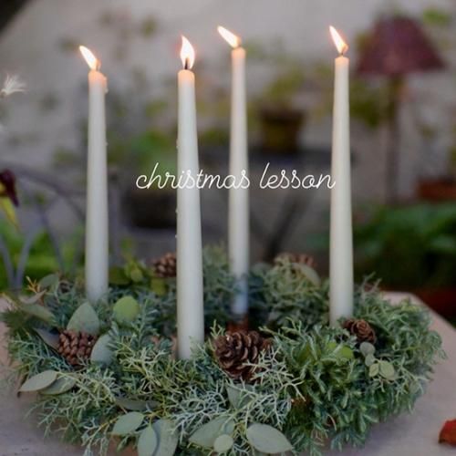 北欧スタイルのキャンドルリースレッスン ～11/23(Thu)、24(Fri