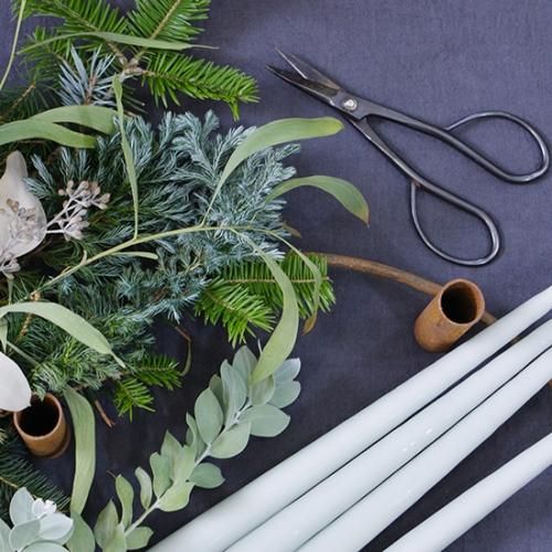 北欧スタイルのキャンドルリースレッスン ～11/23(Thu)、24(Fri