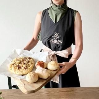 美品 Couture Brooch フラワープリント エプロン 38 Mサイズ