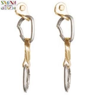 <img class='new_mark_img1' src='https://img.shop-pro.jp/img/new/icons12.gif' style='border:none;display:inline;margin:0px;padding:0px;width:auto;' />【メール便】 アンドレアサンポーリ(ANDREA SAMPOULI) ピアス クイックドロー (カラー:シルバー) 【ANP014GD】