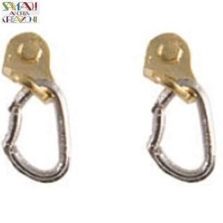 <img class='new_mark_img1' src='https://img.shop-pro.jp/img/new/icons12.gif' style='border:none;display:inline;margin:0px;padding:0px;width:auto;' />【メール便】 アンドレアサンポーリ(ANDREA SAMPOULI) ピアス カラビナ&アンカーボルト (カラー:ゴールド) 【ANP013GD】