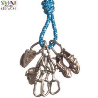 <img class='new_mark_img1' src='https://img.shop-pro.jp/img/new/icons12.gif' style='border:none;display:inline;margin:0px;padding:0px;width:auto;' />【メール便】 アンドレアサンポーリ(ANDREA SAMPOULI) キーホルダー マウンテンコレクション セット フリークライミング 【ANK012】