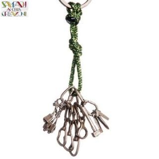 <img class='new_mark_img1' src='https://img.shop-pro.jp/img/new/icons12.gif' style='border:none;display:inline;margin:0px;padding:0px;width:auto;' />【メール便】 アンドレアサンポーリ(ANDREA SAMPOULI) キーホルダー マウンテンコレクション セット クラシッククライミング 【ANK010】