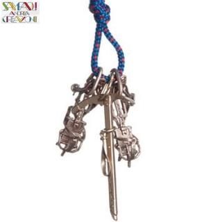 <img class='new_mark_img1' src='https://img.shop-pro.jp/img/new/icons12.gif' style='border:none;display:inline;margin:0px;padding:0px;width:auto;' />【メール便】 アンドレアサンポーリ(ANDREA SAMPOULI) キーホルダー マウンテンコレクション セット クラシックアイスクライミング 【ANK028】