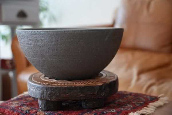 ZEN BOWL TYPE 25SS 8号 黒南蛮 - bio plants（ビオプランツ）