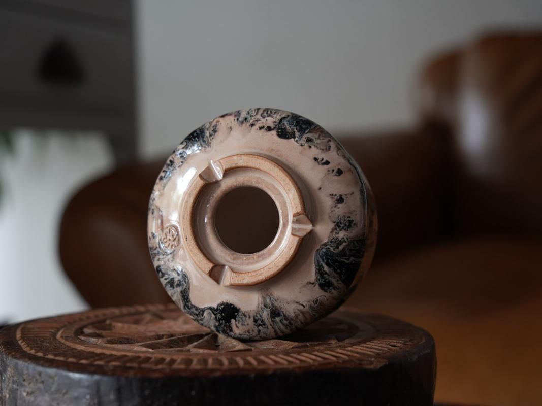 谷井直人 信楽焼黒流鉢（14） - bio plants（ビオプランツ）