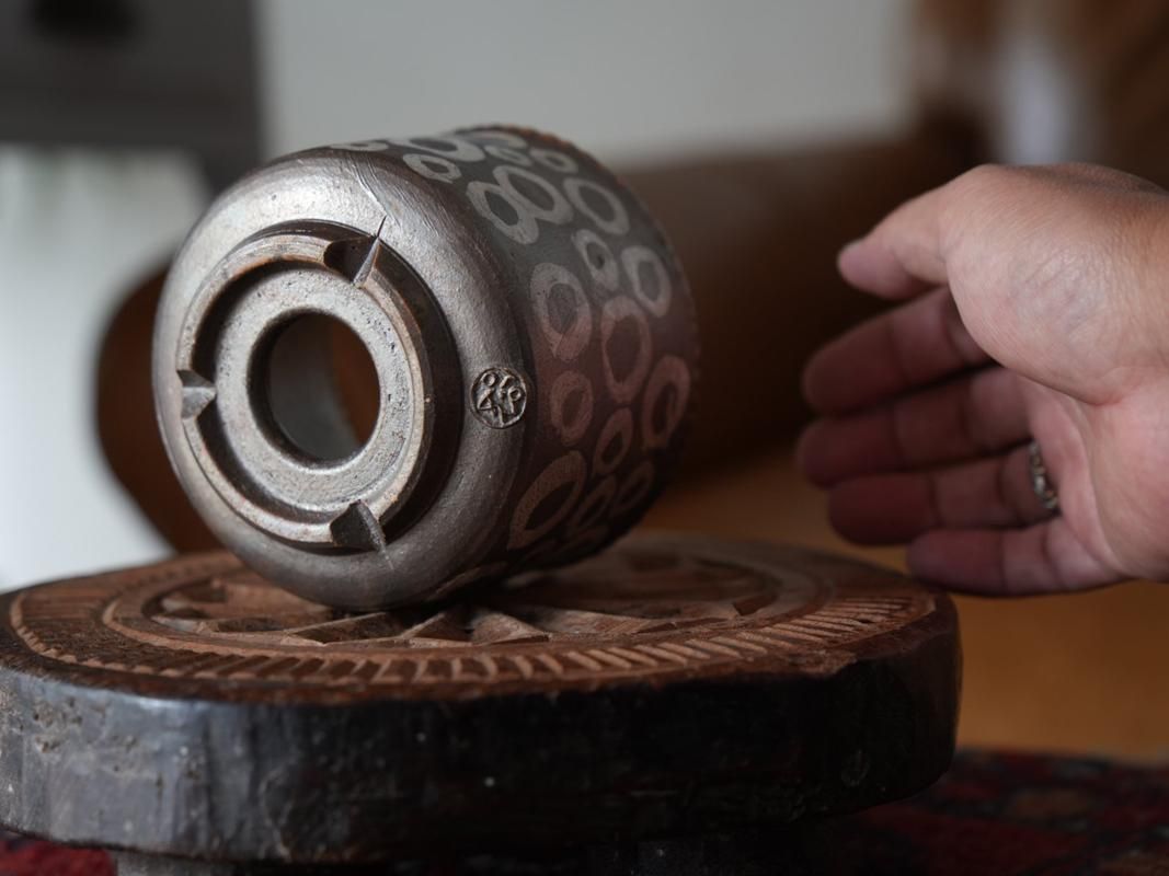 谷井直人 信楽焼ぐるぐる鉢（11） - bio plants（ビオプランツ）