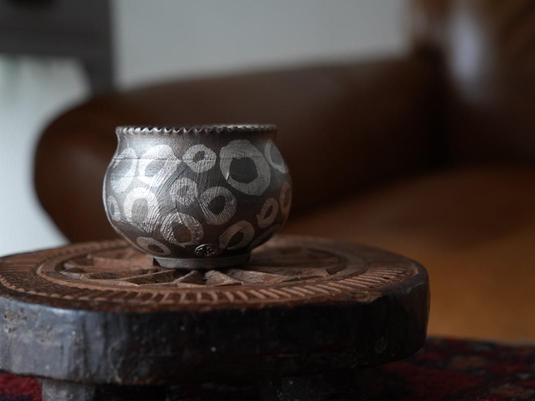 谷井直人 信楽焼ぐるぐる鉢小（13） - bio plants（ビオプランツ）