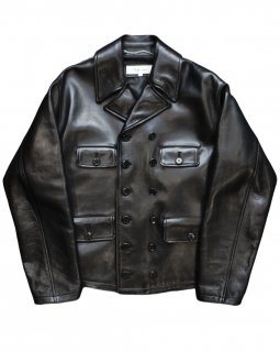 【DOUBLE MESS JACKET】chrome tanning cow leather