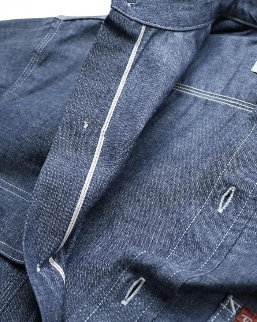 CLASSIC SELVEDGE CHAMBRAY SHIRT】 - Time is on