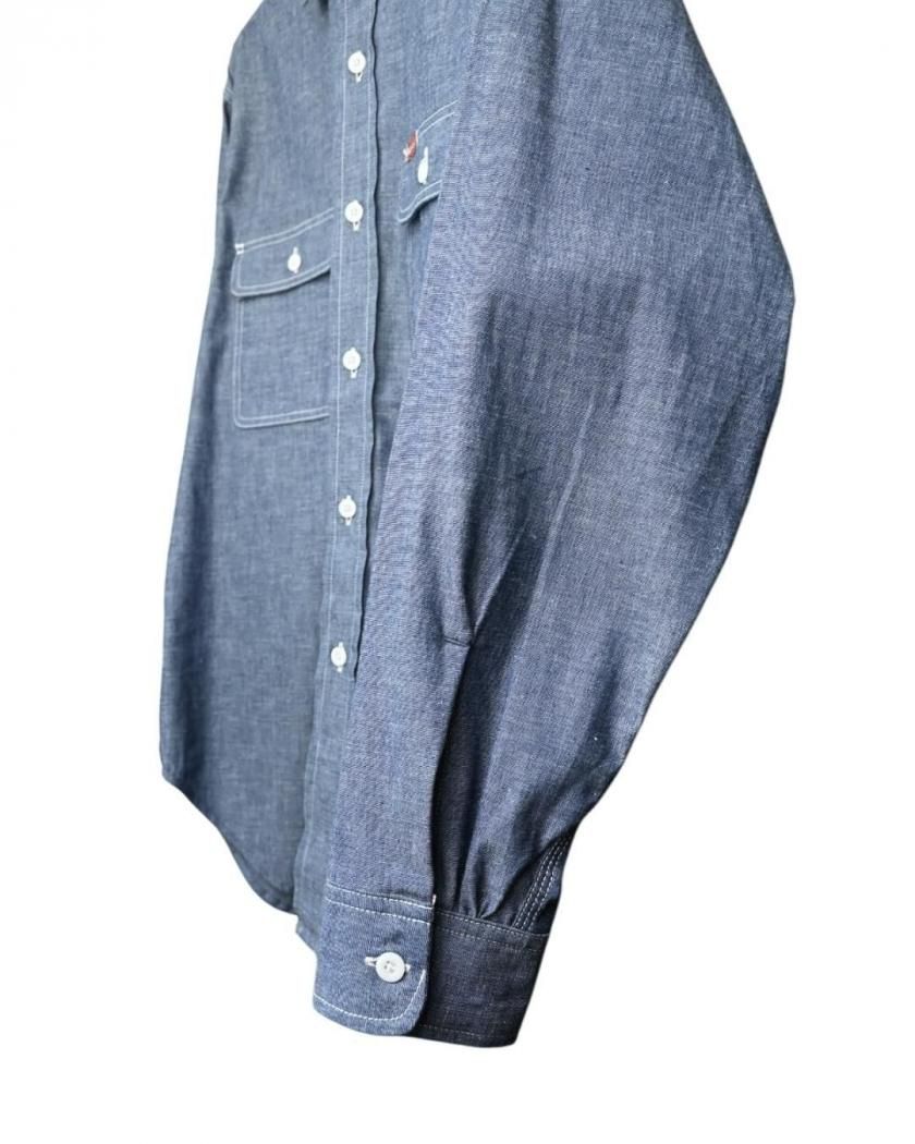 CLASSIC SELVEDGE CHAMBRAY SHIRT】 - Time is on