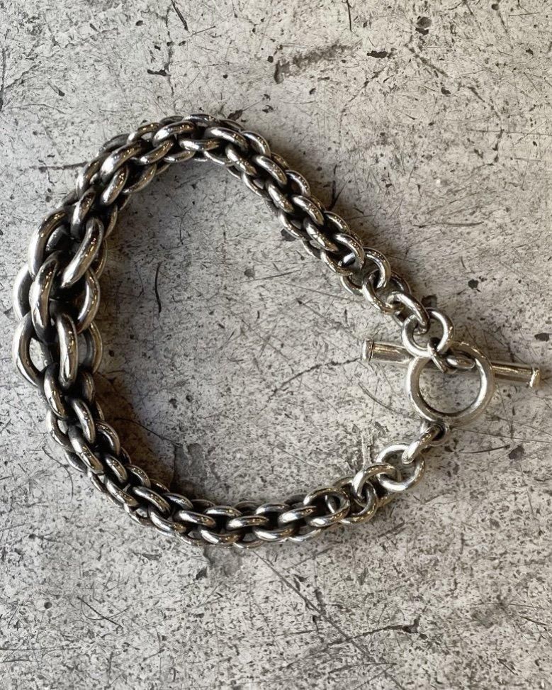 GRADUATED CAGE LINK BRACELET】 - Time is on GRADUATED CAGE LINK BRACELET】 - Time is on