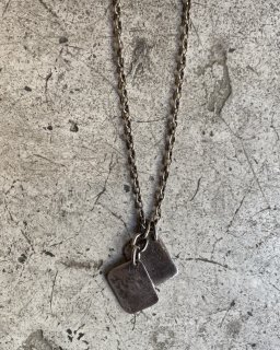 【HALLMARKED TAGS NECKLACE】SML