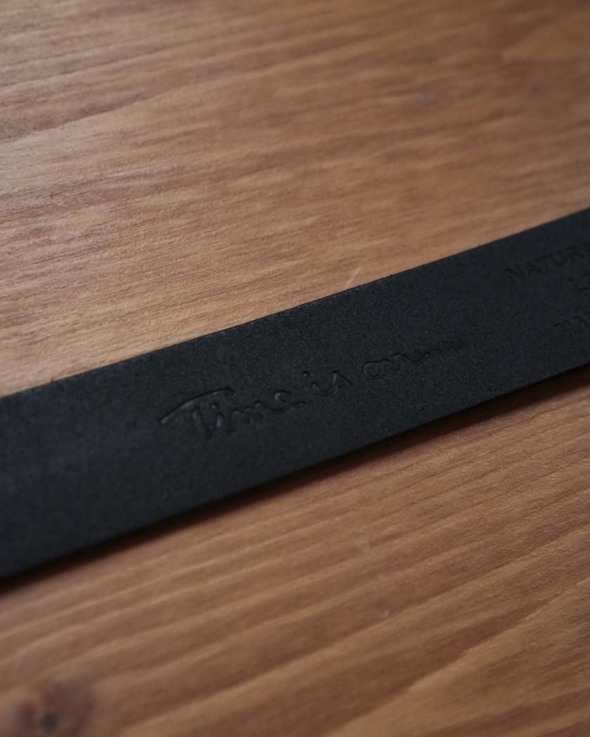 HOGATA square buckle belt】 - Time is on