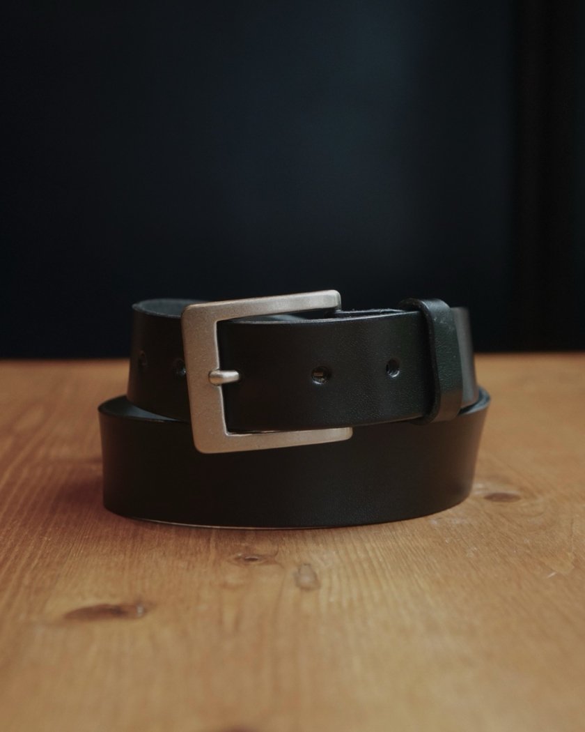 HOGATA square buckle belt