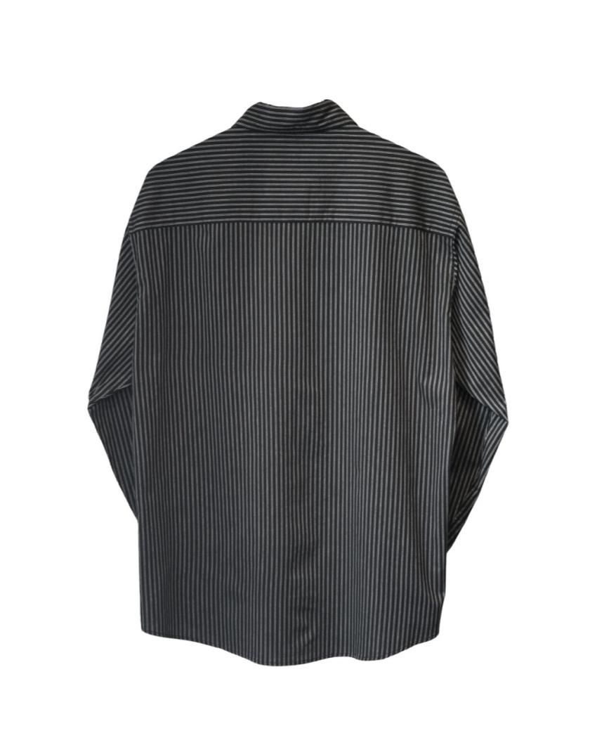 DOUBLE STRIPE regular shirt】 - Time is on