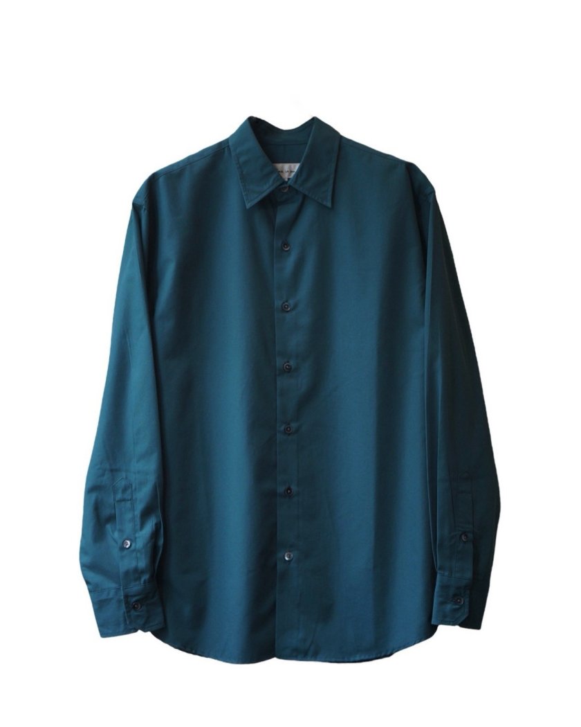 【CASUAL DRESS COLOR SHIRT】pck blu
